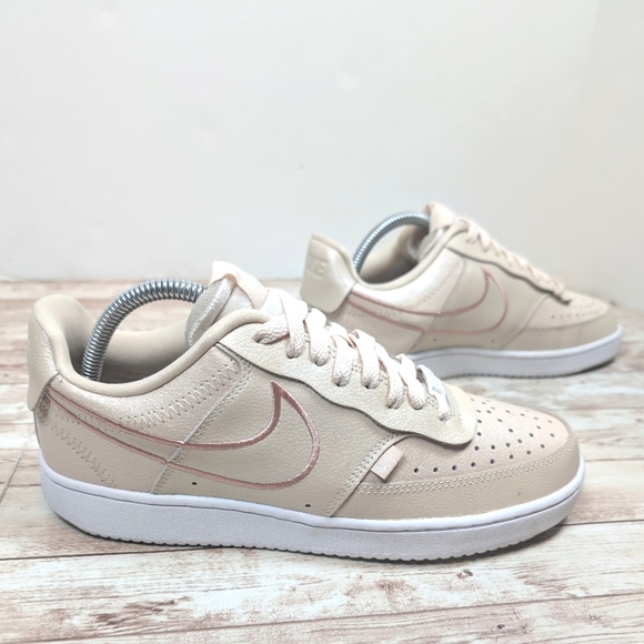 nike court vision pearl white